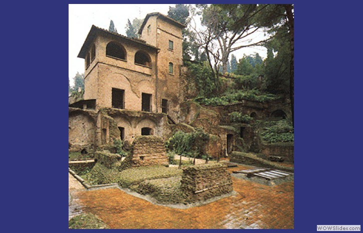 Antica villa sulla via Appia